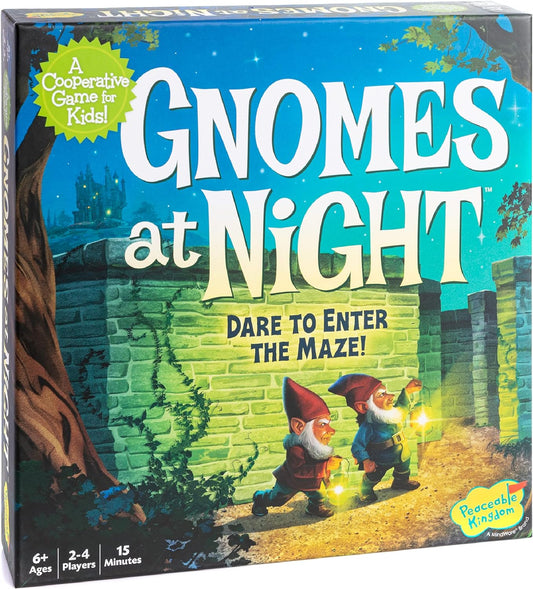 #0600237 Peaceable Kingdom - Gnomes at Night - Toy Hermit