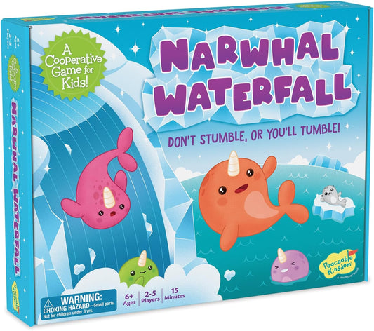 #0600241 Peaceable Kingdom - Narwhal Waterfall - Toy Hermit