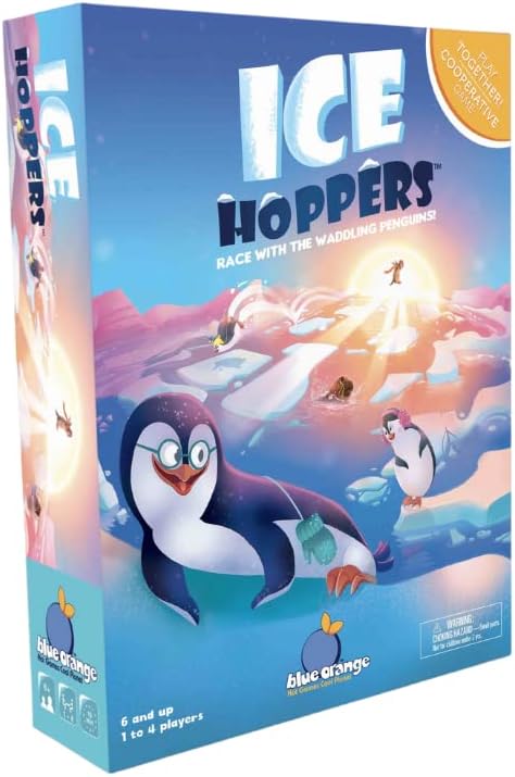 #0600299 Blue Orange - Ice Hoppers - Toy Hermit