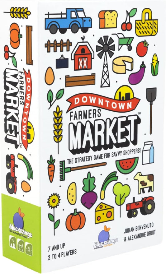 #0700304 Blue Orange - Downtown Farmer's Market - Toy Hermit