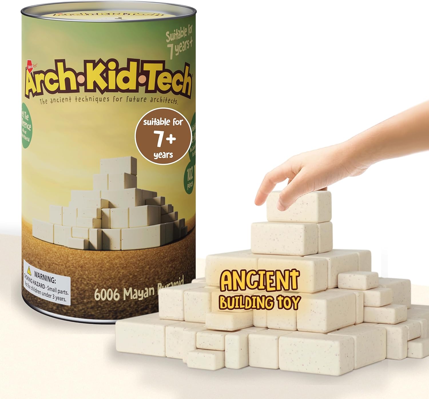 #0700440 Taksa Toys - Arch Kid Tech - Mayan Pyramid - Toy Hermit