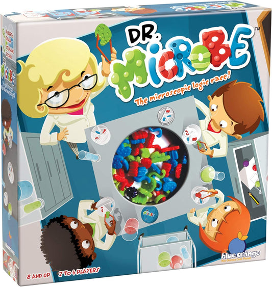 #0800308 Blue Orange - Dr. Microbe - Toy Hermit