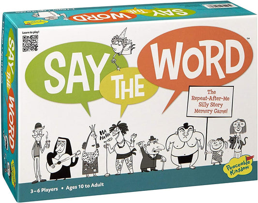 #1000245 Peaceable Kingdom - Say The Word - Toy Hermit