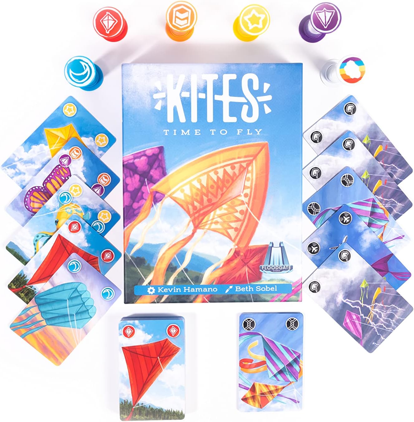 #1000371 Floodgate Games - Kites - Time to Fly! - Toy Hermit