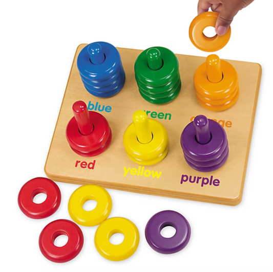 Lakeshore - Color Rings Sorting Board