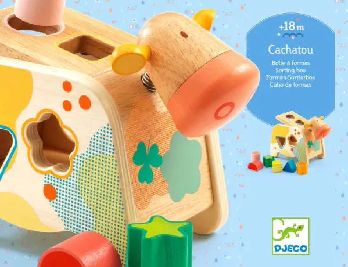 Cover of Cow Wooden Shape Sorter