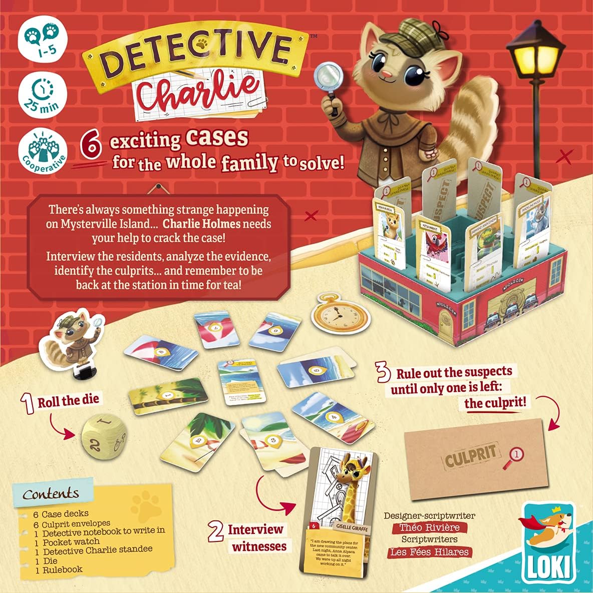 Detective Charlie - Back