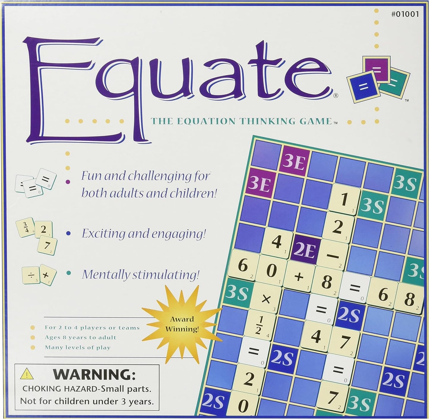 #0800136 Equate: The Equation Thinking Game