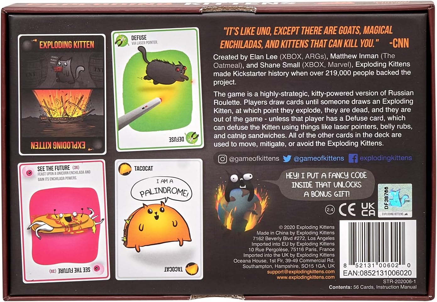 #0700139 Exploding Kittens