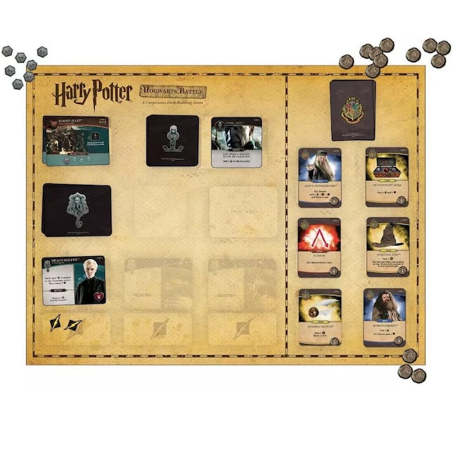 Harry Potter Hogwarts Battle Game Board