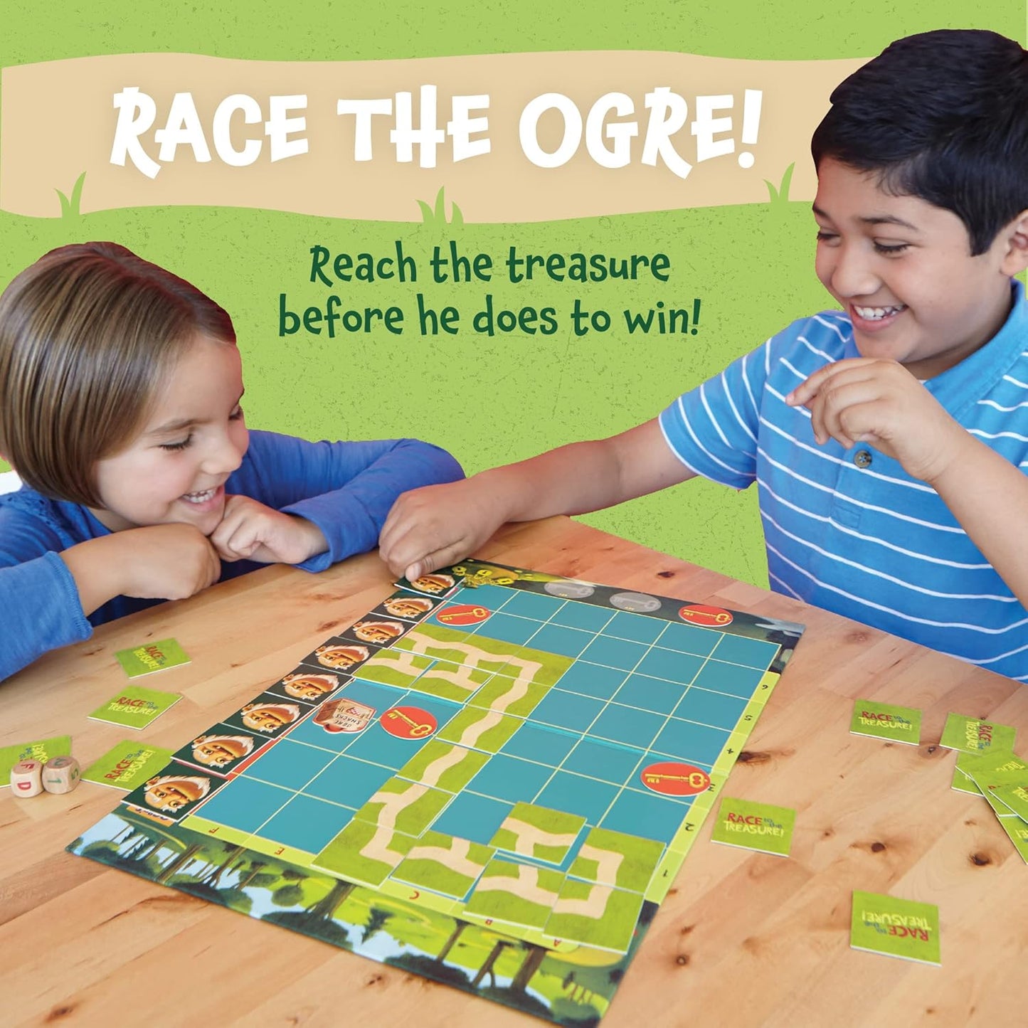 #0500172 Peaceable Kingdom - Race to the Treasure!