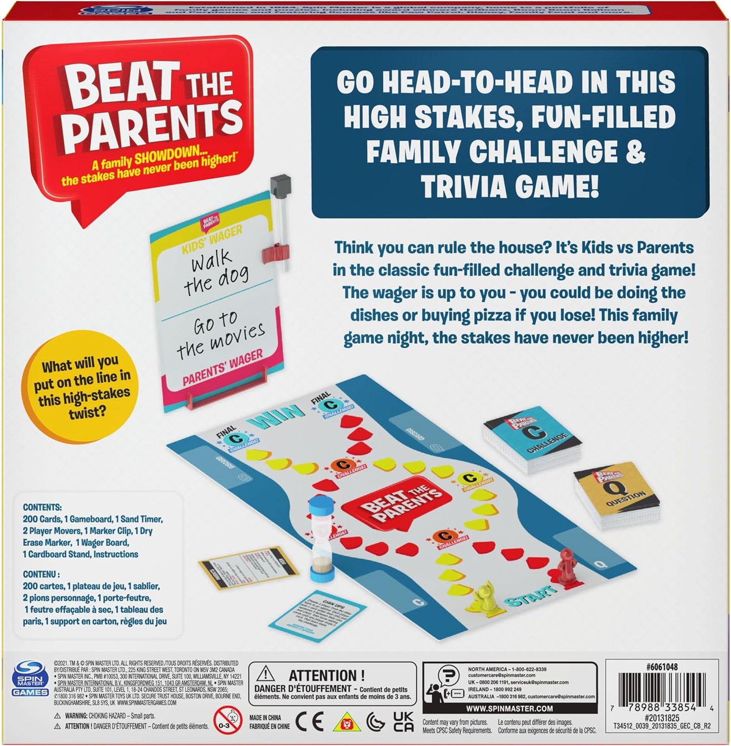 #0600181 Beat The Parents Classic Family Trivia Game