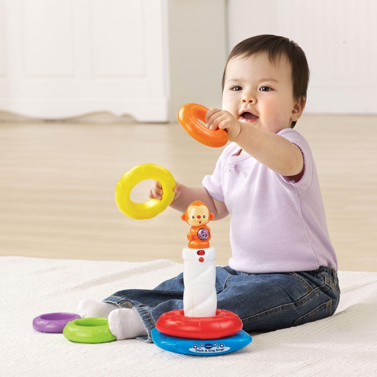 #0100196 Vtech - Stack and Sing Rings