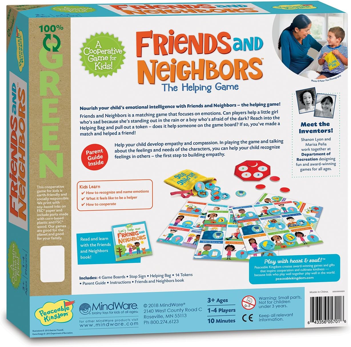 #0300233 Peaceable Kingdom - Friends and Neighbors: The Helping Game