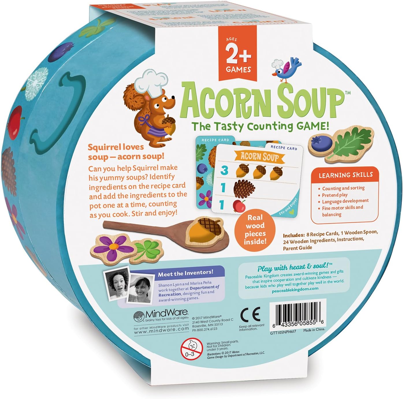 #0200238 Peaceable Kingdom - Acorn Soup