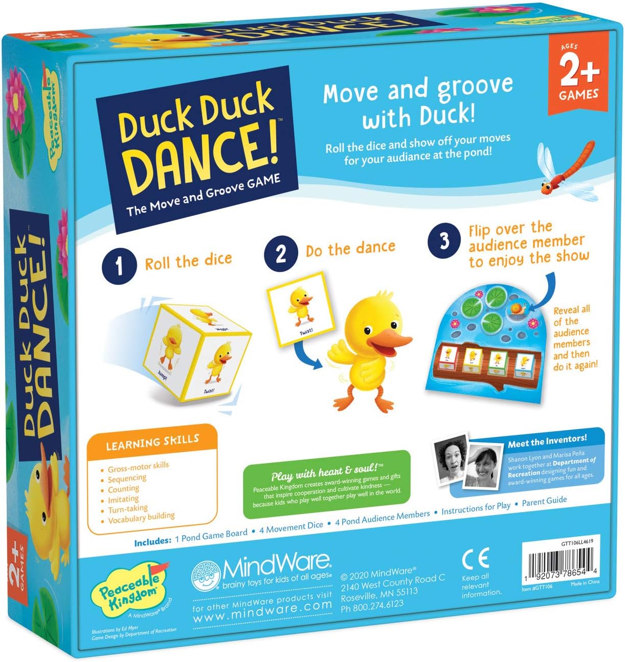 #0200248 Peaceable Kingdom - Duck Duck Dance