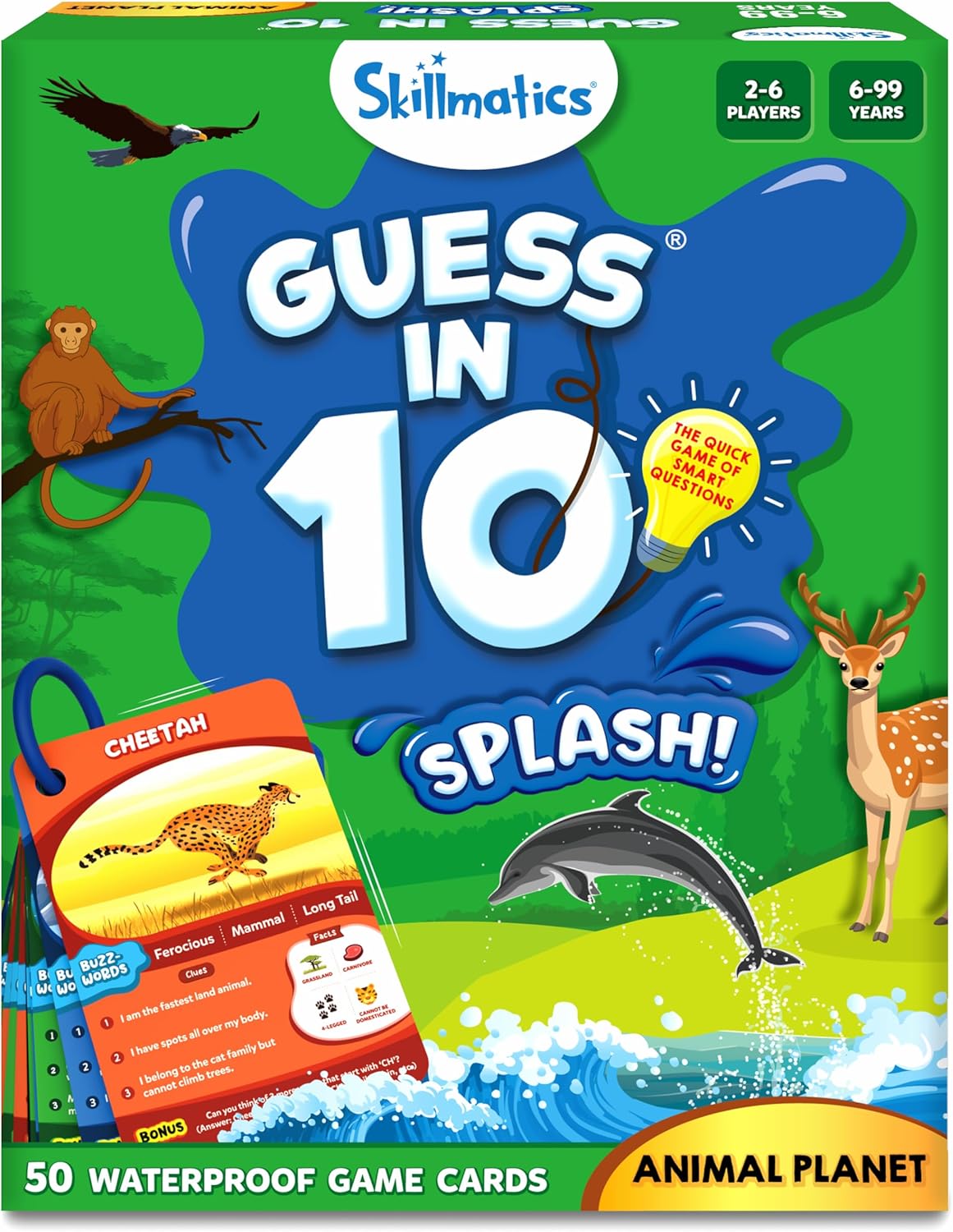 #0600331 Skillmatics - Guess in 10 Animal Planet Splash!