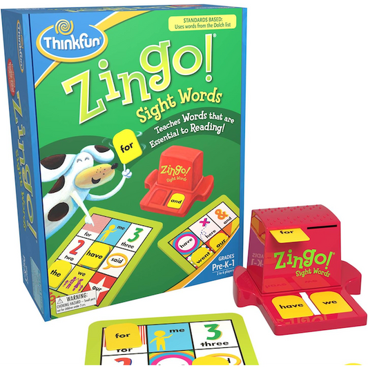 #0400035 ThinkFun - Zingo Sight Words