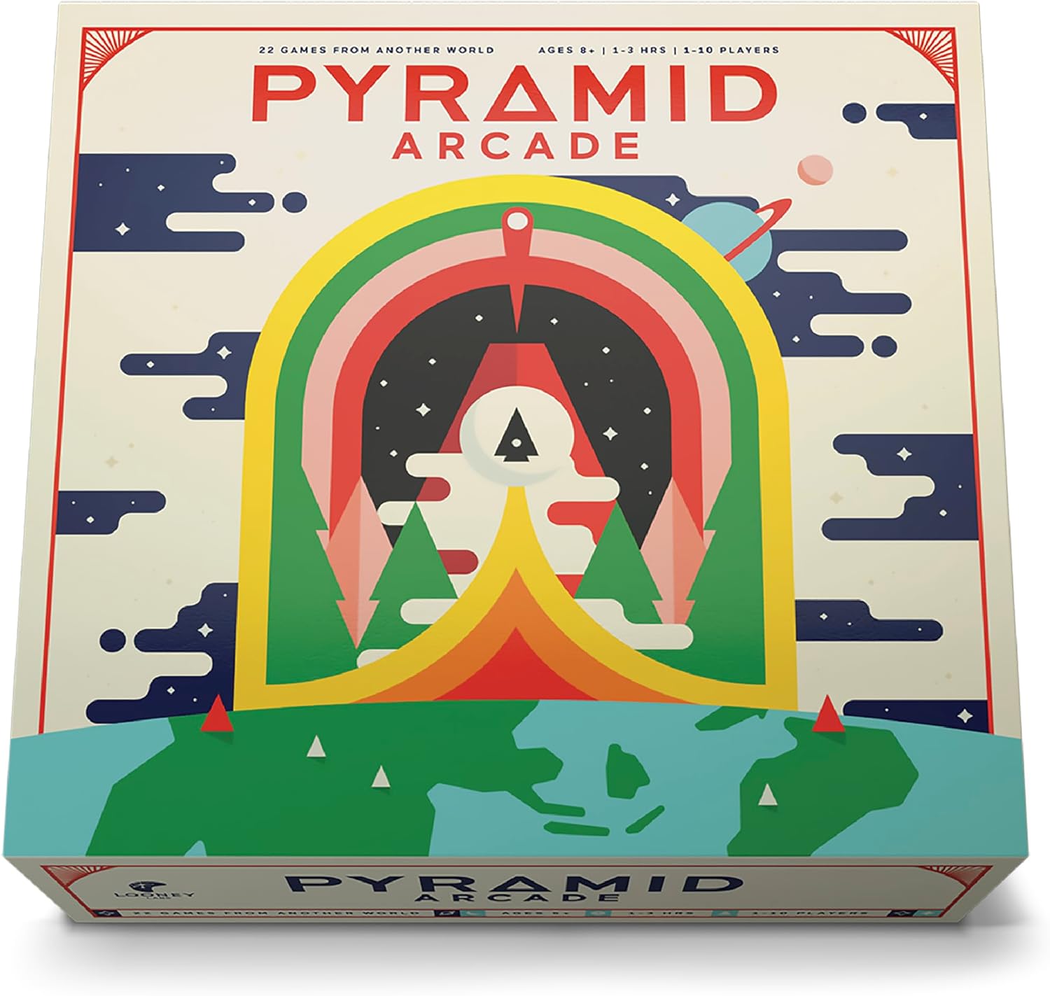 #0800447 Looney Labs - Pyramid Arcade – Toy Hermit