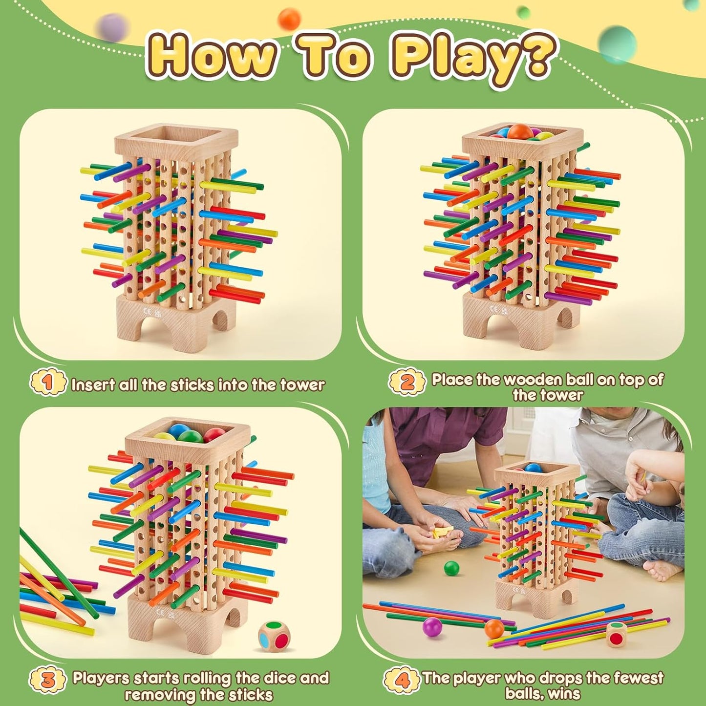 #0300460 Sticks and Balls Game