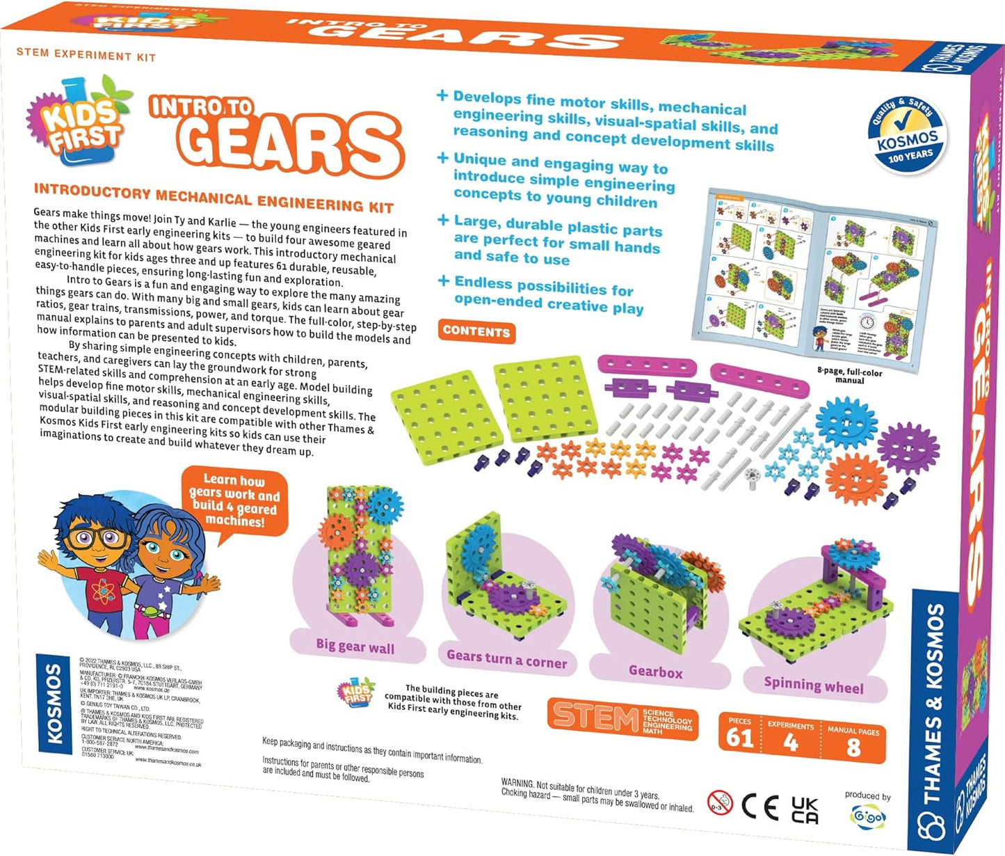 #0300462 Thames & Kosmos - Intro to Gears