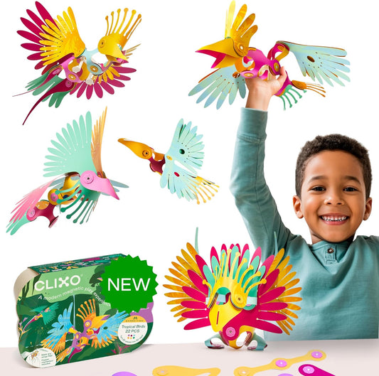 #0600472 Clixo Tropical Birds Pack