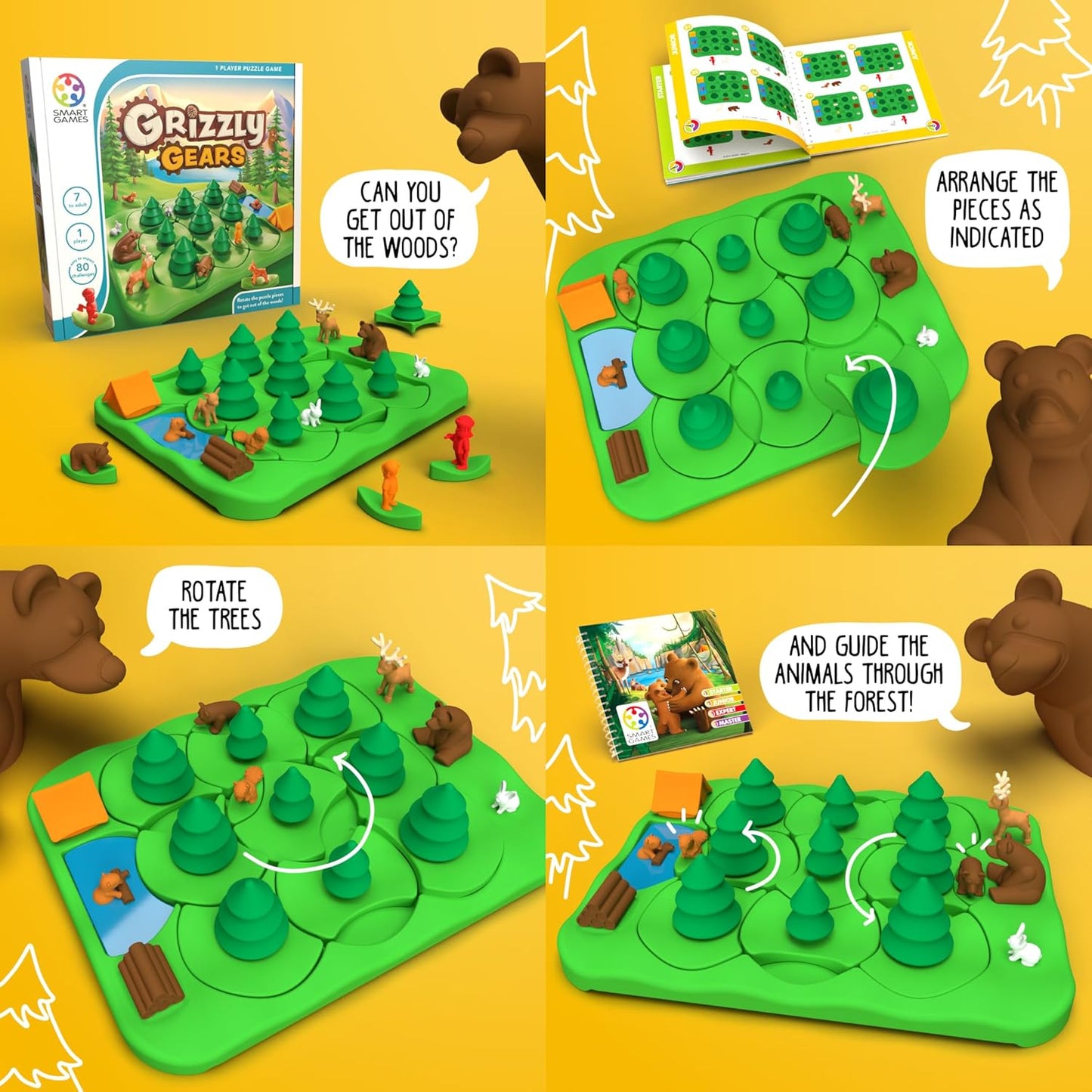 #0700476 Smart Games - Grizzly Gears
