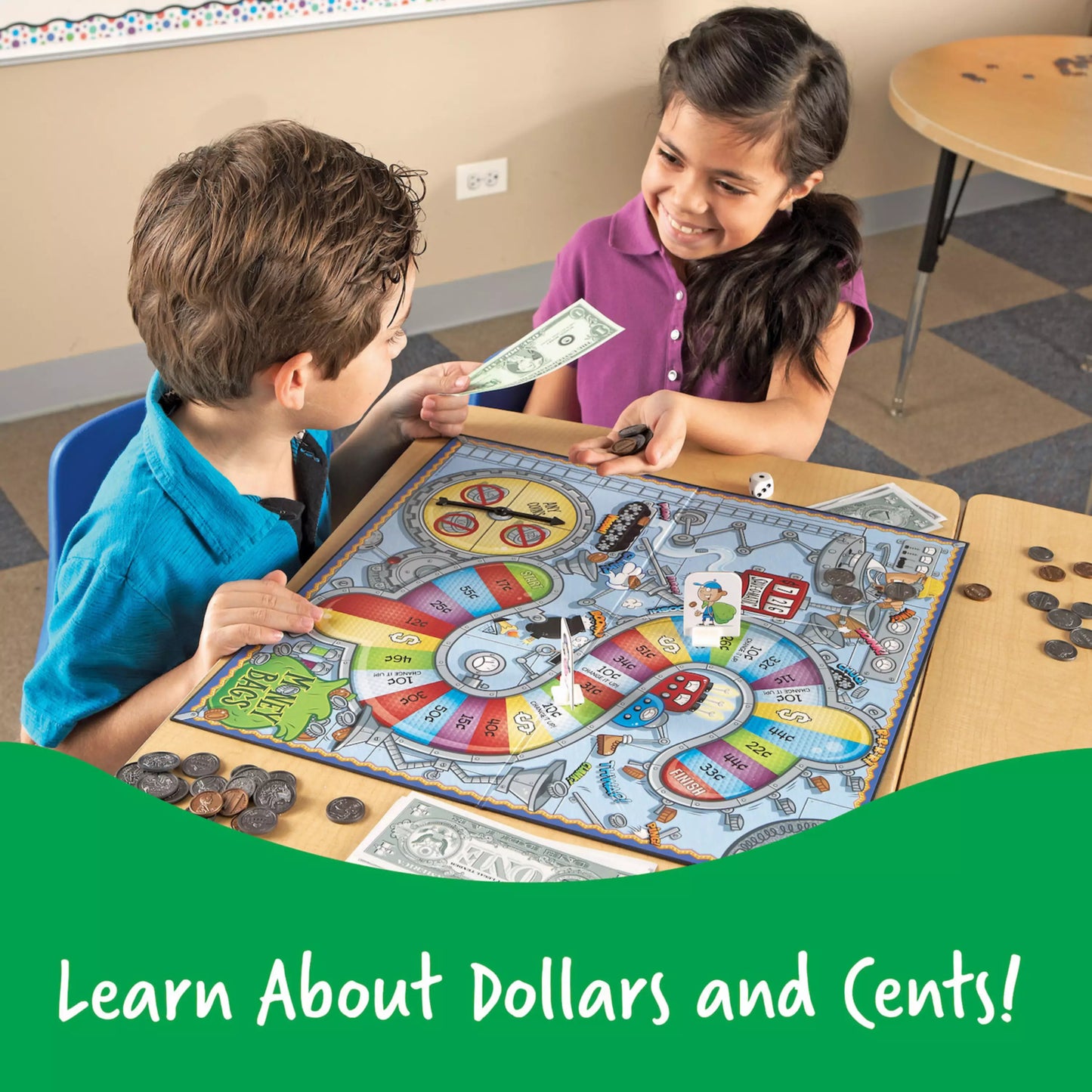 #0700498 Learning Resources - Money Bags
