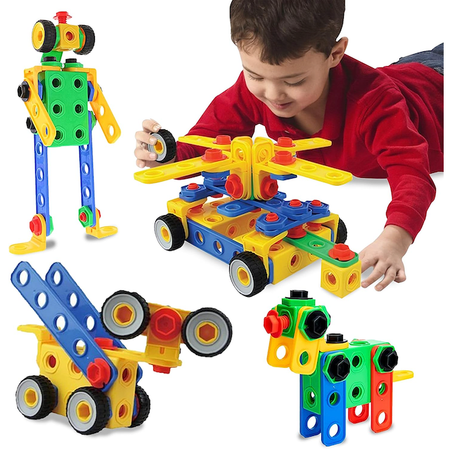 #0300068 ETI Toys - Construction Engineering Building Blocks Set