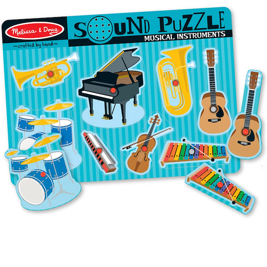 #0200087 Melissa & Doug - Musical Instruments Sound Puzzle